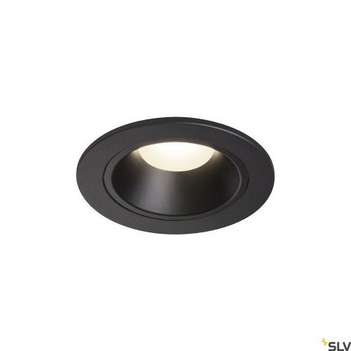 SLV NUMINOS DL S 1003820 fekete süllyesztett LED spot lámpa