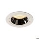 SLV NUMINOS DL M 1003885 fehér-króm süllyesztett LED spot lámpa