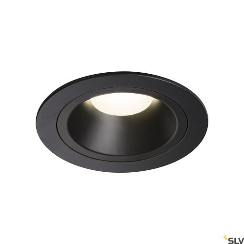 SLV NUMINOS DL M 1003889 fekete süllyesztett LED spot lámpa