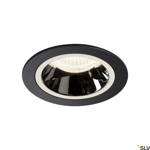 SLV NUMINOS DL M 1003897 fekete-króm süllyesztett LED spot lámpa