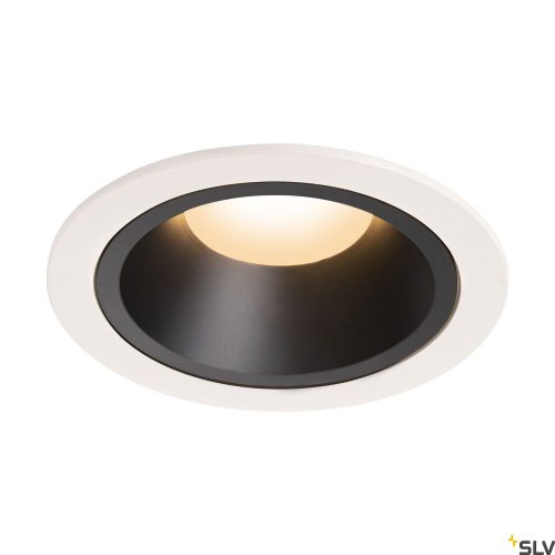 SLV NUMINOS DL L 1003928 fehér-fekete süllyesztett LED spot lámpa