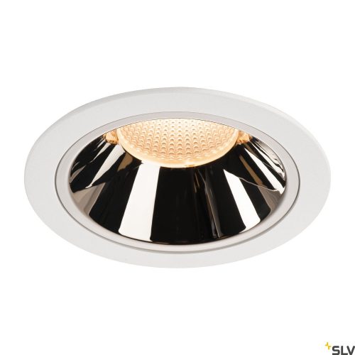 SLV NUMINOS DL XL 1004002 fehér-króm süllyesztett LED spot lámpa
