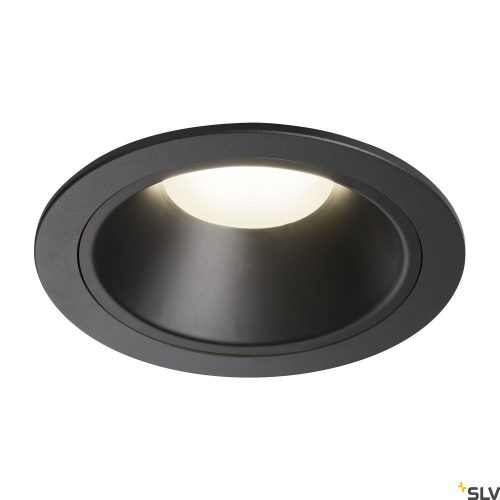 SLV NUMINOS DL XL 1004033 fekete süllyesztett LED spot lámpa