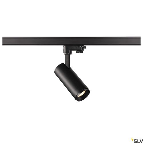 SLV NUMINOS TRACK 3 PHASE S 1004084 fekete dimmelhető LED spot lámpa 3 fázisú sínhez