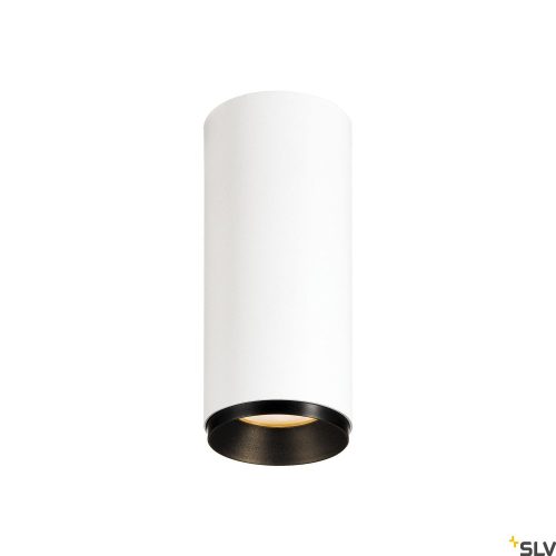 SLV NUMINOS CL PHASE S 1004127 fehér-fekete dimmelhető mennyezeti LED spot lámpa