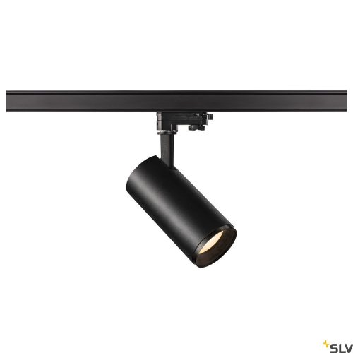 SLV NUMINOS TRACK 3 PHASE M 1004180 fekete dimmelhető LED spot lámpa 3 fázisú sínhez