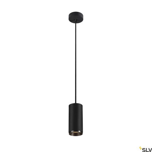 SLV NUMINOS PD PHASE M 1004243 fekete dimmelhető függesztett LED spot lámpa