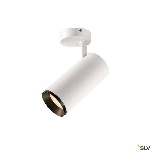 SLV NUMINOS SPOT PHASE L 1004302 fehér-fekete dimmelhető mennyezeti LED spot lámpa