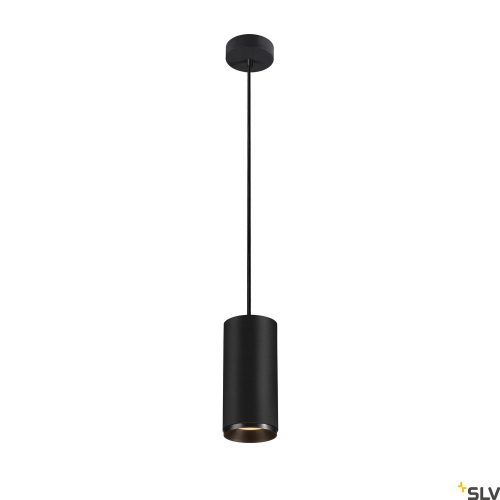 SLV NUMINOS PD PHASE L 1004338 fekete dimmelhető függesztett LED spot lámpa