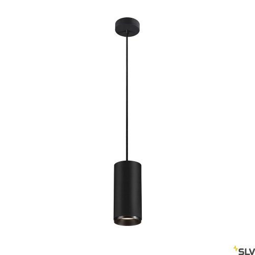 SLV NUMINOS PD PHASE L 1004354 fekete dimmelhető függesztett LED spot lámpa