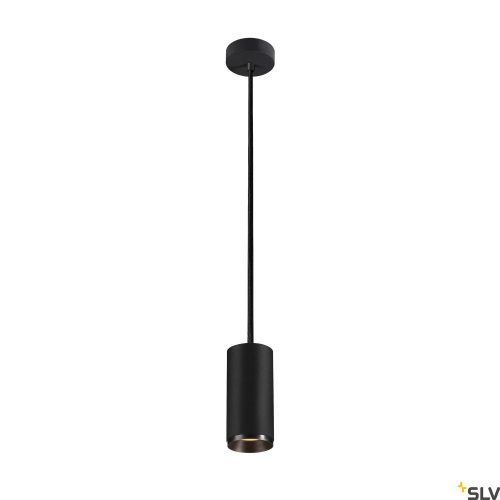 SLV NUMINOS PD DALI M 1004530 fekete dimmelhető függesztett LED spot lámpa