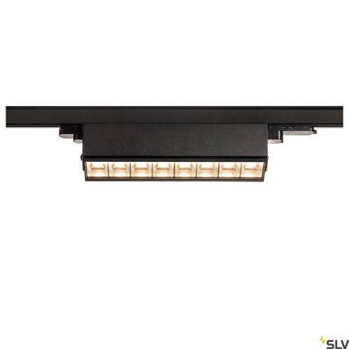 SLV SIGHT MOVE TRACK LED 1004690 fekete dimmelhető billenthető reflektor 3 fázisú sínhez