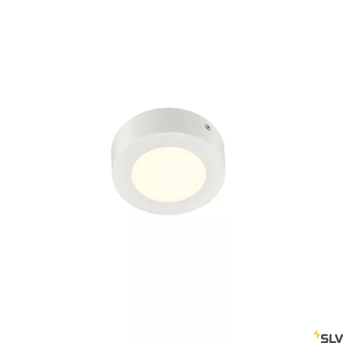 SLV SENSER 12 CW LED 1004700 fehér dimmelhető kerek fali és mennyezeti lámpa