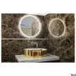 SLV TRUKKO WL LED 1004731 dimmelhető páramentesítős fürdőszobai LEDes kerek tükör
