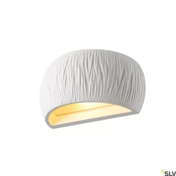 SLV PLASTRA WL CURVED CURTAIN 1004732 fehér fali lámpa
