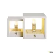 SLV PLASTRA WL CUBES 1004733 fehér fali lámpa