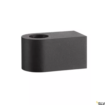 SLV FITU CUBE WL 1004738 fekete fali lámpa váz
