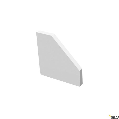 SLV GRAZIA 10 EDGE 1004894 fehér végzáró sapka sarokba illeszthető LED profilhoz