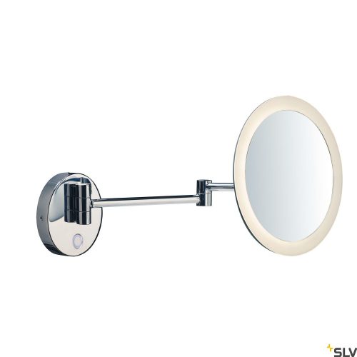 SLV MAGANDA WL 1004971 3x nagyítású LED megvilágítású fali karos kozmetikai tükör