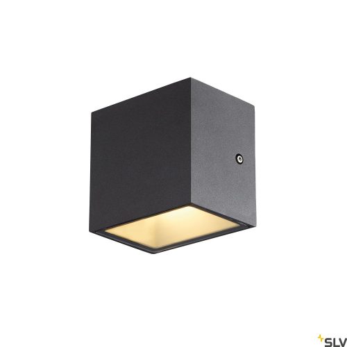 SLV SITRA S WL SINGLE LED 1005148 antracit kültéri fali lámpa