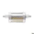 SLV QT DE12 R7S 78mm LED 1005287 átlátszó dimmelhető LED izzó
