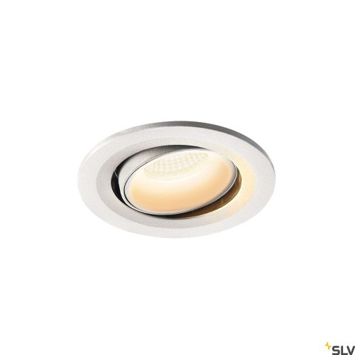 SLV NUMINOS MOVE S 1005329 fehér állítható süllyesztett LED spot lámpa