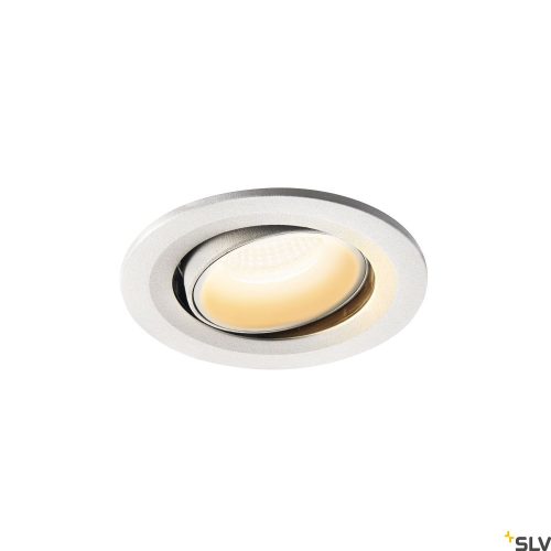 SLV NUMINOS MOVE S 1005347 fehér állítható süllyesztett LED spot lámpa