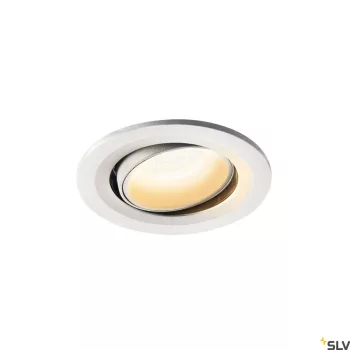 SLV NUMINOS MOVE S 1005350 fehér állítható süllyesztett LED spot lámpa