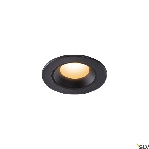 SLV NUMINOS XS 1005499 fekete süllyesztett LED spot lámpa