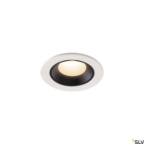 SLV NUMINOS XS 1005532 fehér-fekete süllyesztett LED spot lámpa