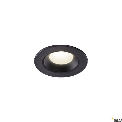 SLV NUMINOS XS 1005535 fekete süllyesztett LED spot lámpa