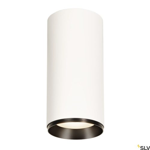 SLV NUMINOS XL PHASE 1005704 fehér-fekete dimmelhető mennyezeti LED spot lámpa