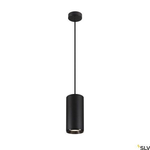SLV NUMINOS XL PHASE 1005717 fekete kiváló színvisszaadású függesztett LED spot lámpa