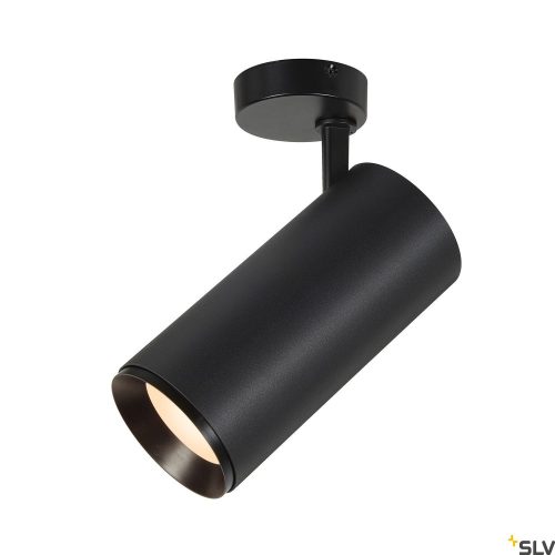 SLV NUMINOS SPOT DALI XL 1005748 fekete dimmelhető mennyezeti LED spot lámpa