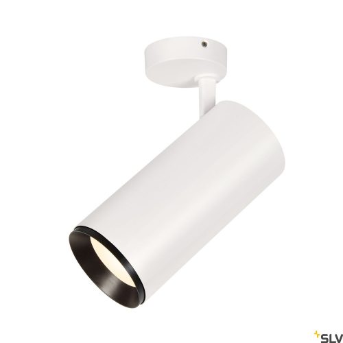 SLV NUMINOS SPOT DALI XL 1005756 fehér-fekete dimmelhető mennyezeti LED spot lámpa