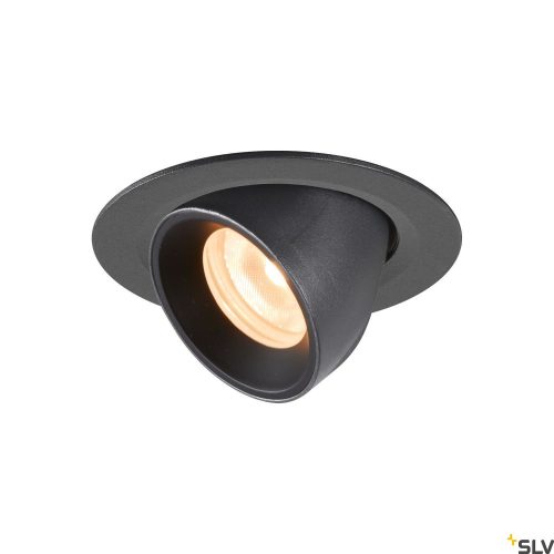 SLV NUMINOS GIMBLE XS 1005813 fekete billenthető süllyesztett LED spot lámpa