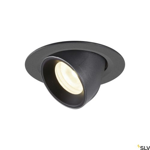 SLV NUMINOS GIMBLE XS 1005849 fekete billenthető süllyesztett LED spot lámpa