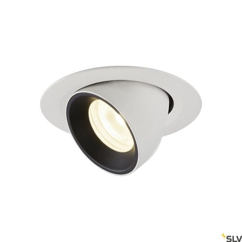 SLV NUMINOS GIMBLE XS 1005858 fehér-fekete billenthető süllyesztett LED spot lámpa