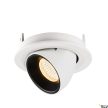 SLV NUMINOS GIMBLE S 1005894 fehér-fekete billenthető süllyesztett LED spot lámpa