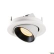 SLV NUMINOS GIMBLE S 1005894 fehér-fekete billenthető süllyesztett LED spot lámpa