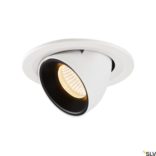 SLV NUMINOS GIMBLE S 1005900 fehér-fekete billenthető süllyesztett LED spot lámpa