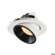 SLV NUMINOS GIMBLE L 1006005 fehér-fekete billenthető süllyesztett LED spot lámpa
