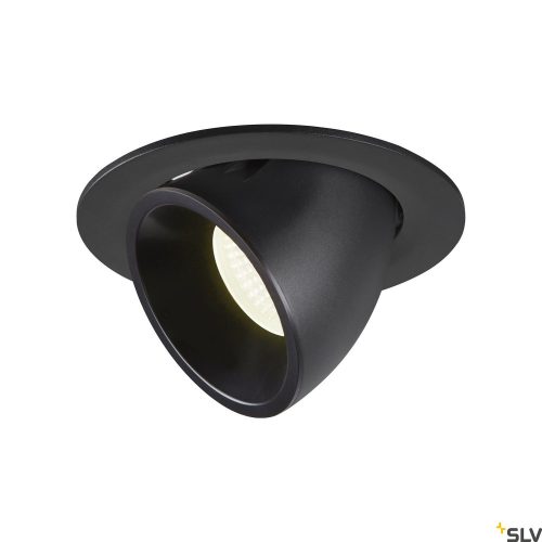 SLV NUMINOS GIMBLE L 1006011 fekete billenthető süllyesztett LED spot lámpa
