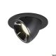 SLV NUMINOS GIMBLE L 1006016 fekete-króm billenthető süllyesztett LED spot lámpa
