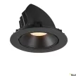 SLV NUMINOS GIMBLE XL 1006029 fekete billenthető süllyesztett LED spot lámpa