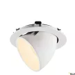 SLV NUMINOS GIMBLE XL 1006057 fehér billenthető süllyesztett LED spot lámpa