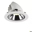 SLV NUMINOS GIMBLE XL 1006082 fehér-króm billenthető süllyesztett LED spot lámpa