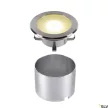 SLV DASAR FLAT 120 EL 1006107 rozsdamentes acél talajba süllyeszthető LED reflektor