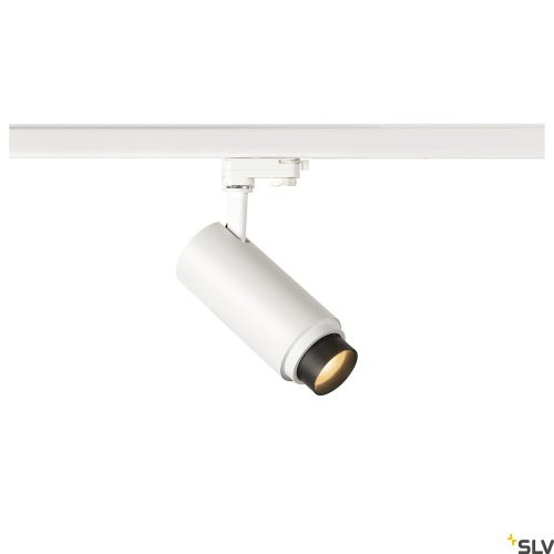 SLV NUMINOS ZOOM M PHASE 1006109 fehér állítható sugárzási szögű LED spot lámpa 3 fázisú sínhez