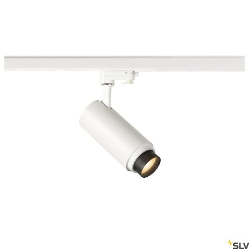 SLV NUMINOS ZOOM M PHASE 1006111 fehér állítható sugárzási szögű LED spot lámpa 3 fázisú sínhez